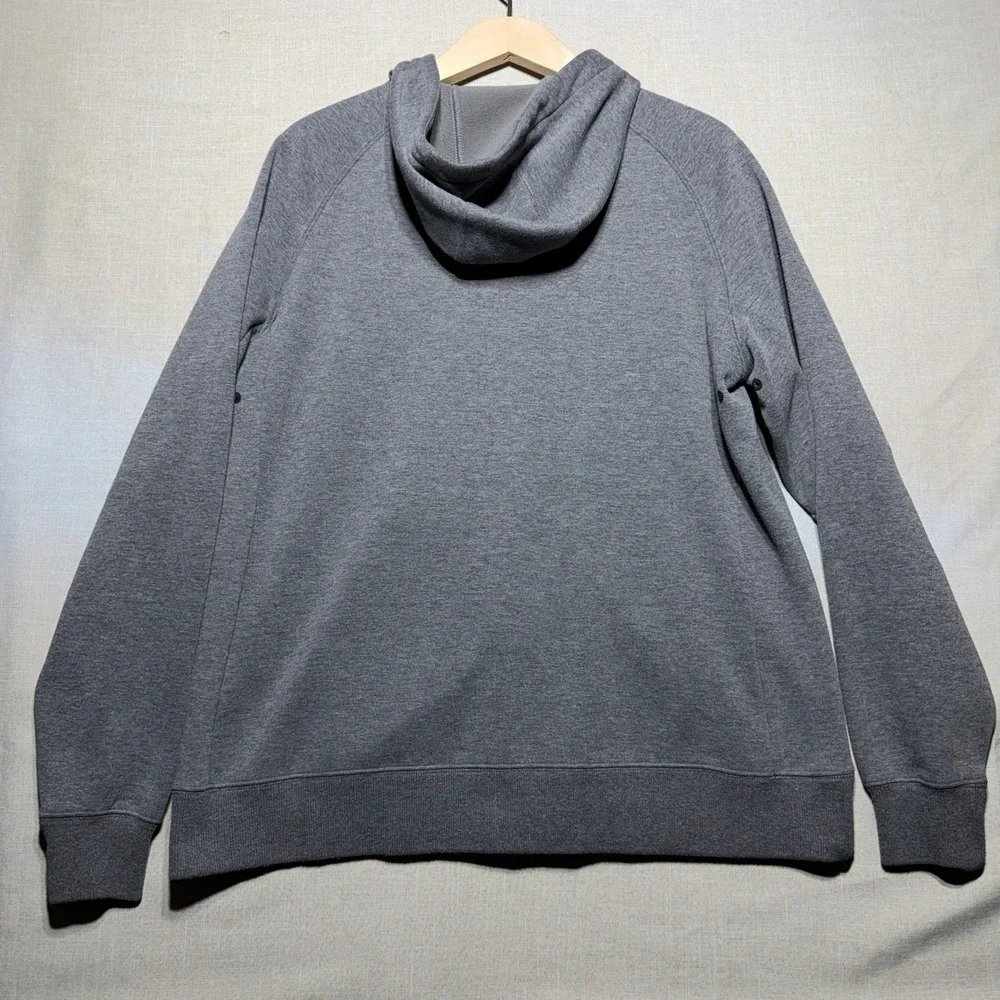 Microsoft Full Zip Hoodie Mens 2XL Gray LS Salesforce Tech Swag LQK00039